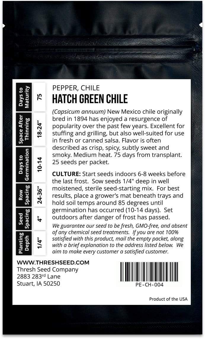 Hatch Green Chile Pepper