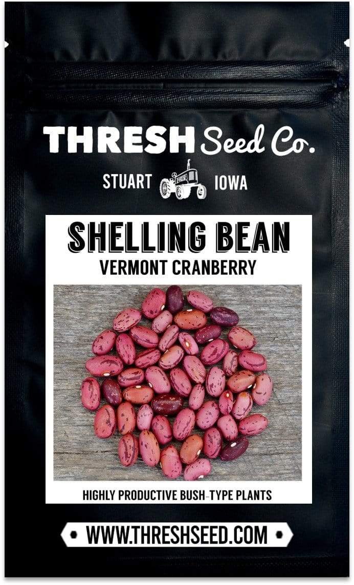 Vermont Cranberry Shelling Bean